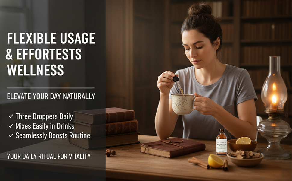 Daily liquid wellness routine